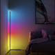 Напольная угловая светодиодная RGB Stand лампа с пультом светильник от сети 140 см