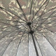 Торвговый зонт 3.5м 16 спиц с клапаном и напылением (Черный металл) цвет КАМУФЛЯЖ