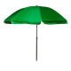 Торвговый зонт 2.5 м с напылением (Черный металл)