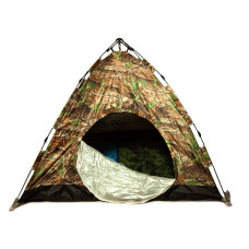 Палатка автоматическая камуфлированная 6 местная для кемпинга и рыбалки (2.3*2.3*1.6)