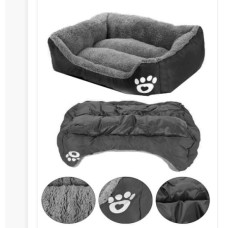 Лежанка пуфик мягкая кровать для собак и кошек