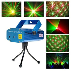 Светозвуковый лазерный точечный проектор Laser Stage Light