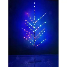 Гирлянда дерево светодиодное 72 LED на стойке 1.5 м.