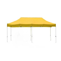 Раздвижной шатер 3*6 усиленный Желтый (Белый каркас)