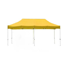 Раздвижной шатер 3*6 усиленный Желтый (Белый каркас)