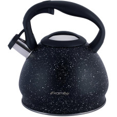 Чайник Kamille Whistling Kettle Marble 2.7л з нержавіючої сталі зі свистком