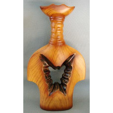 Ваза керамическая "Шик" Amphora Butterfly with copper