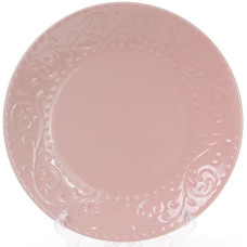 Набір 6 обідніх тарілок Leeds Ceramics Ø27.5см, кам'яна кераміка (рожеві)