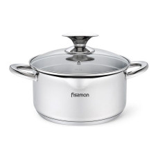 Кастрюля Fissman Elegance 2.2л из нержавеющей стали