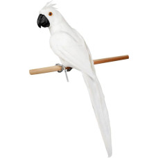 Декоративная игрушка "Попугай" 50см, белый
