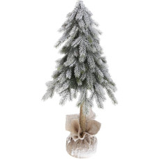 Декоративная елка "Снежная" 30х30х80см, в мешочке, на высокой ножке