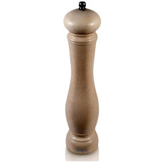 Мельница для специй (перцемолка) Fissman Spice 25х6см, бамбуковый бежевый корпус
