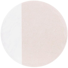 Подставка под горячее керамическая "Beige Marble" Ø16см на пробковой основе