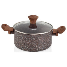 Кастрюля Fissman Magic Brown 2.7л с антипригарным покрытием