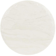 Подставка под горячее керамическая "White Marble" Ø16см на пробковой основе