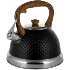 Чайник Kamille Whistling Kettle Black 2.7л з нержавіюча сталь зі свистком