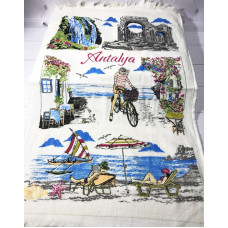 Набор 12 кухонных полотенец By IDO Antalya Dreams 40х60, махра/велюр