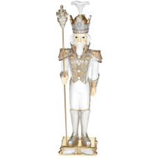 Фігура декоративна "Лускунчик" White&Gold 19х15.4х66.5см