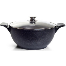 Кастрюля Fissman Grande 7.7л с антипригарным покрытием TouchStoneForte