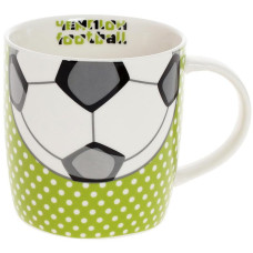 Кружка фарфоровая "Football" 380мл