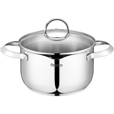 Кастрюля Fissman Callisto 5л со стеклянной перфорированной крышкой