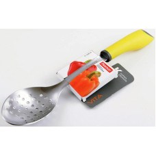 Ложка поварская Fissman Vita 34см перфорированная из нержавеющей стали