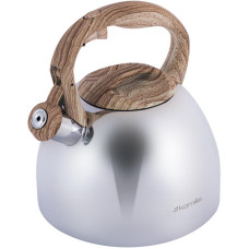 Чайник Kamille Whistling Kettle 2.7л з нержавіючої сталі сатин зі свистком